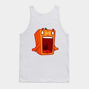 Square Pumpkin was startled Tank Top